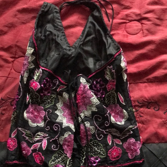 Hand-beaded camisole. - Picture 2 of 2